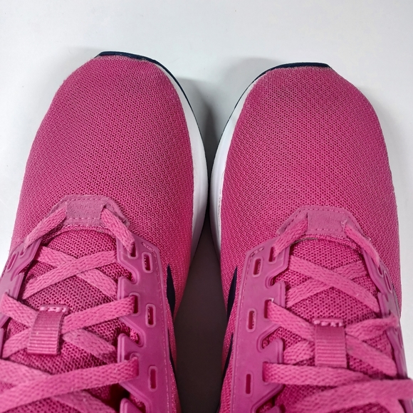 Adidas Duramo 9 Hot Pink Navy Blue Men's Shoes Size 7 Trainers Sneakers - Picture 2 of 11